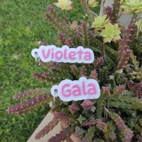 Llavero con tu nombre